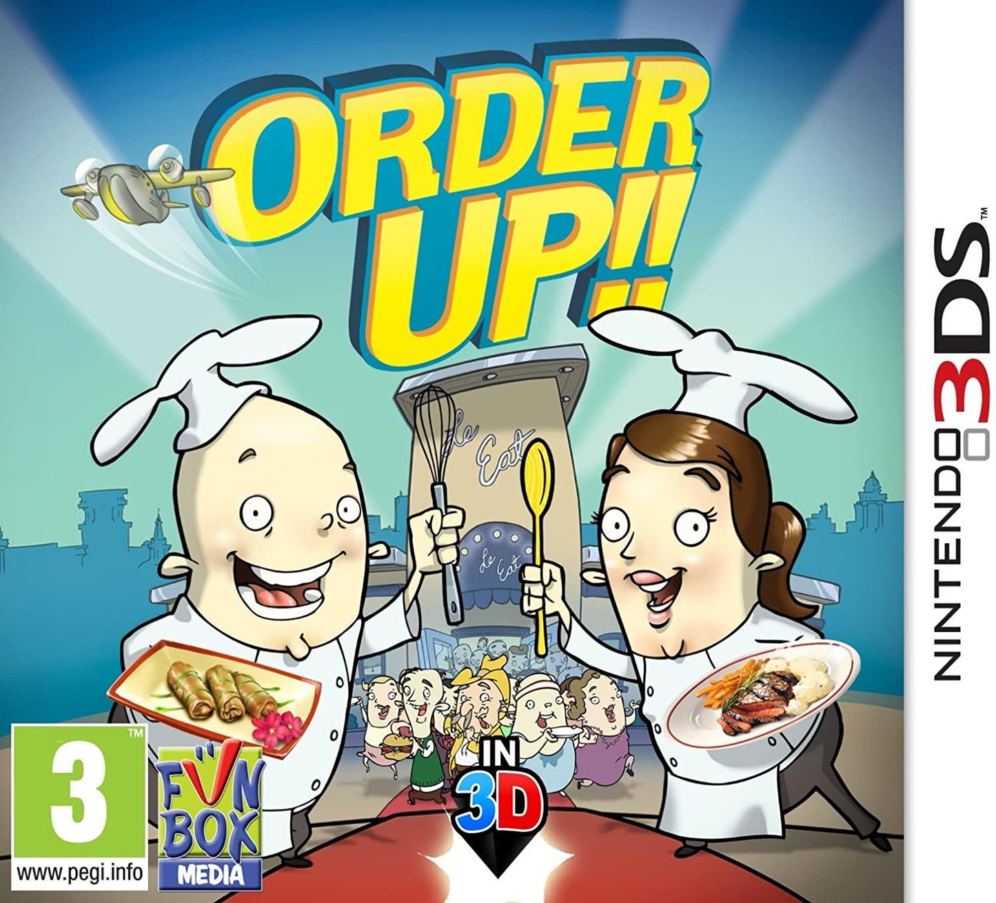 Order Up - PAL Nintendo 3DS [Import]