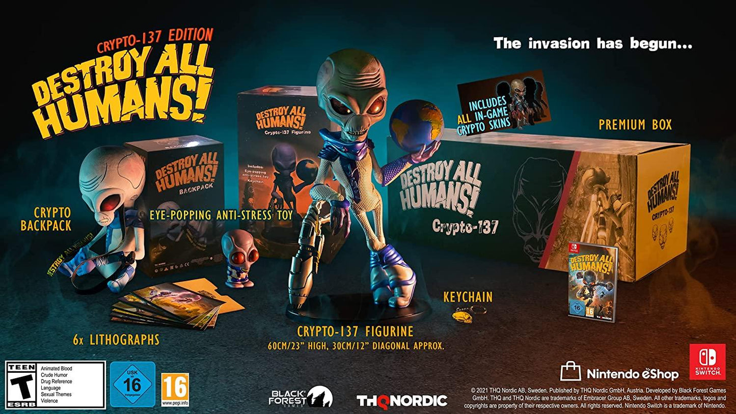 Destroy All Humans [Crypto-137 Edition] - PAL Nintendo Switch [Import]