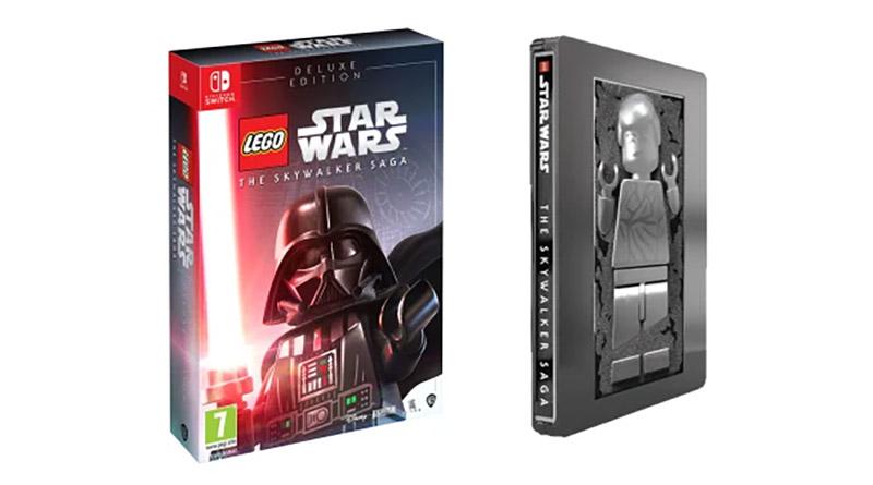 LEGO Star Wars: The Skywalker Saga [Deluxe Edition Steelbook] - PAL Nintendo Switch [Import]