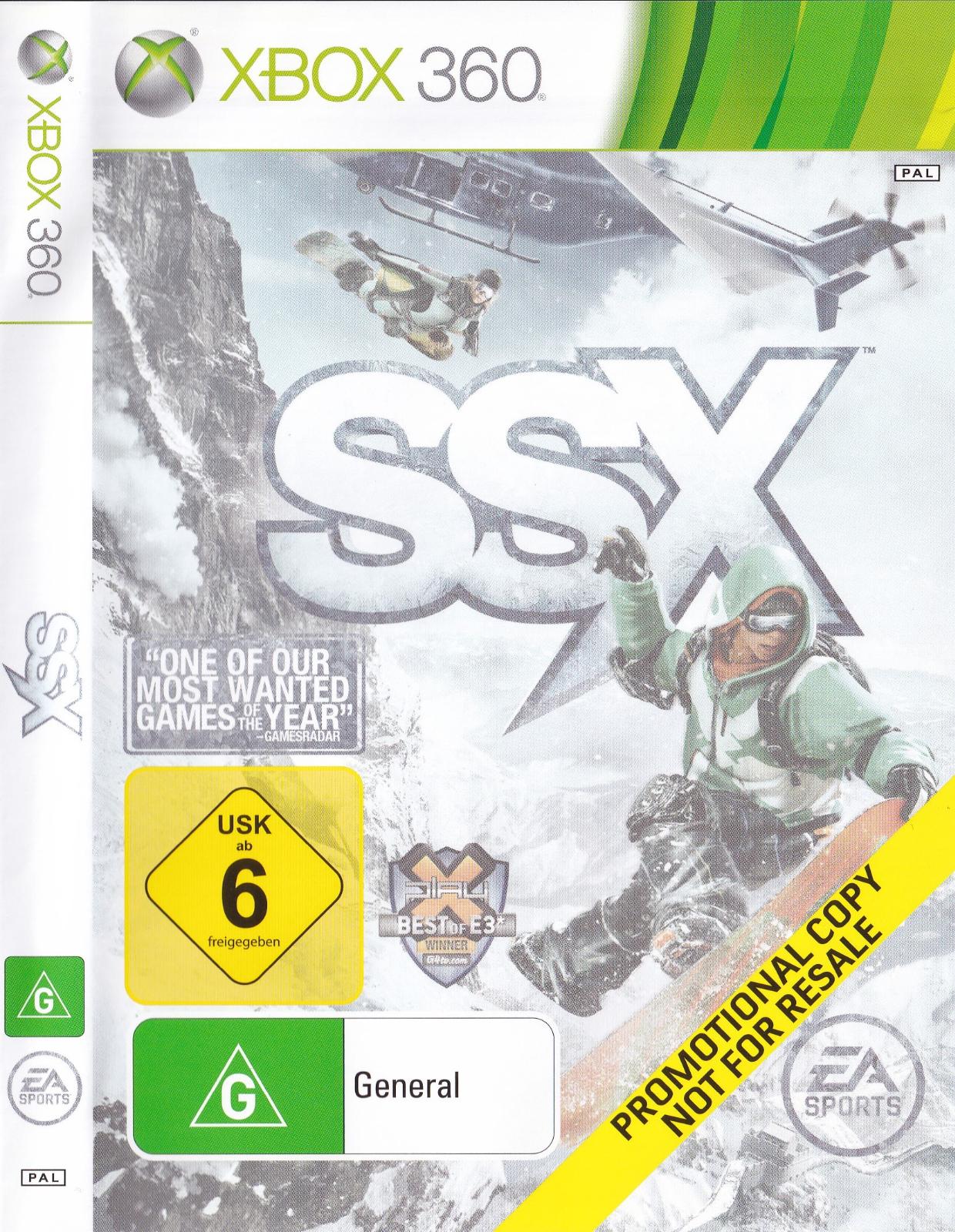 SSX [Not for Resale] - PAL Xbox 360 [Import]
