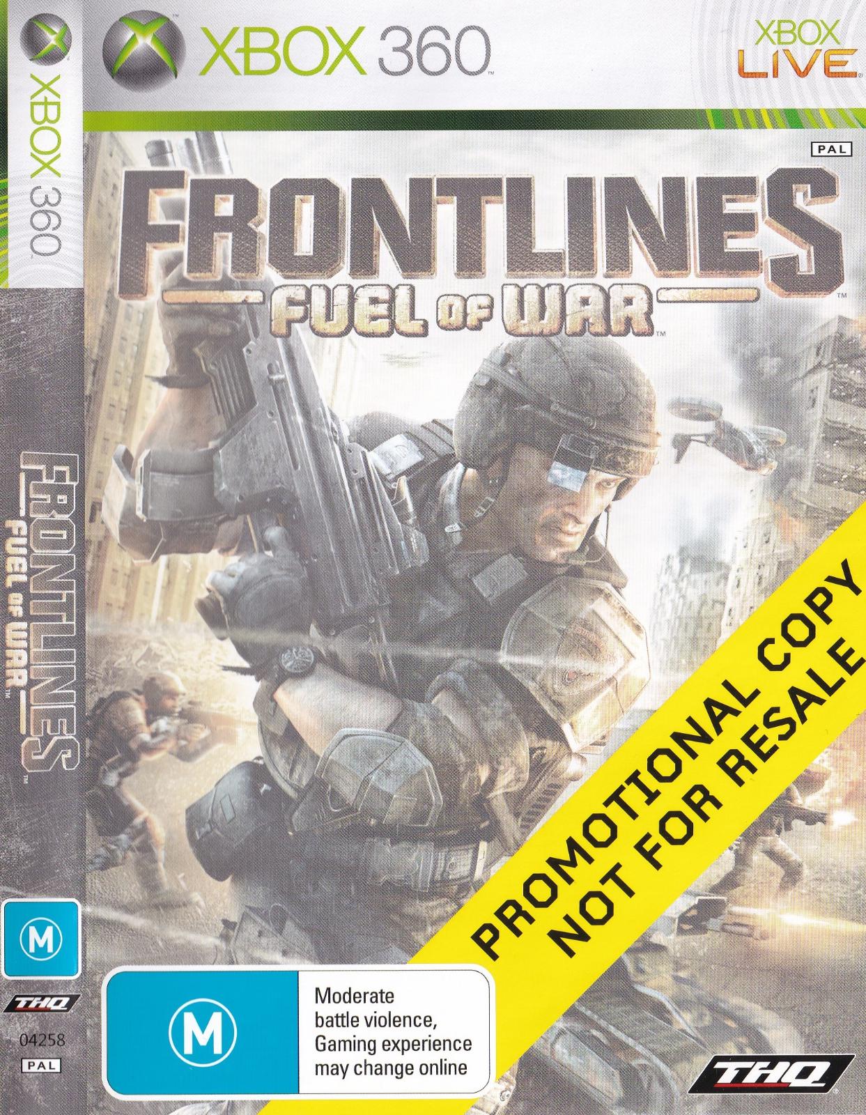 Frontlines Fuel of War [Not for Resale] - PAL Xbox 360 [Import]