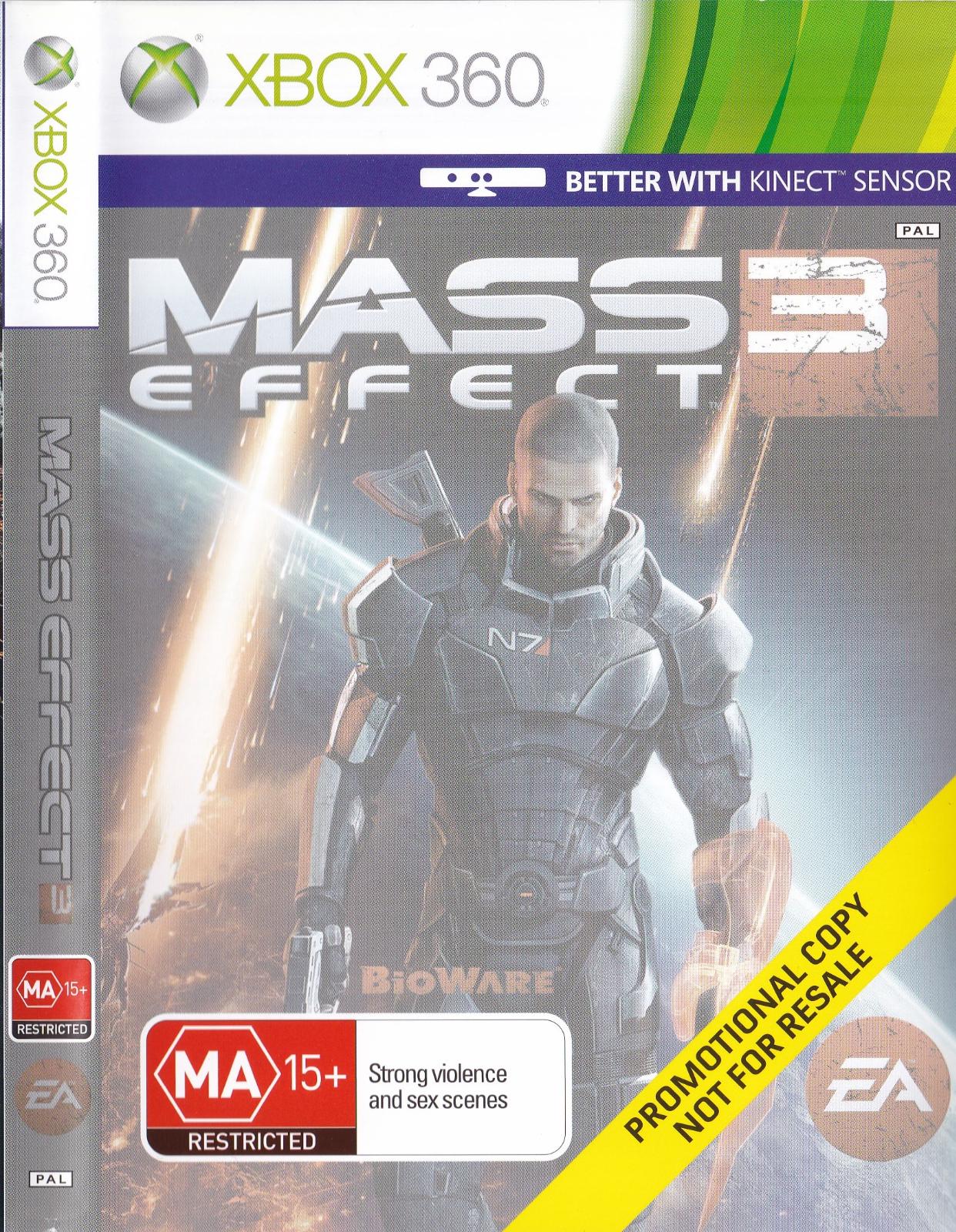 Mass Effect 3 [Not for Resale] - PAL Xbox 360 [Import]