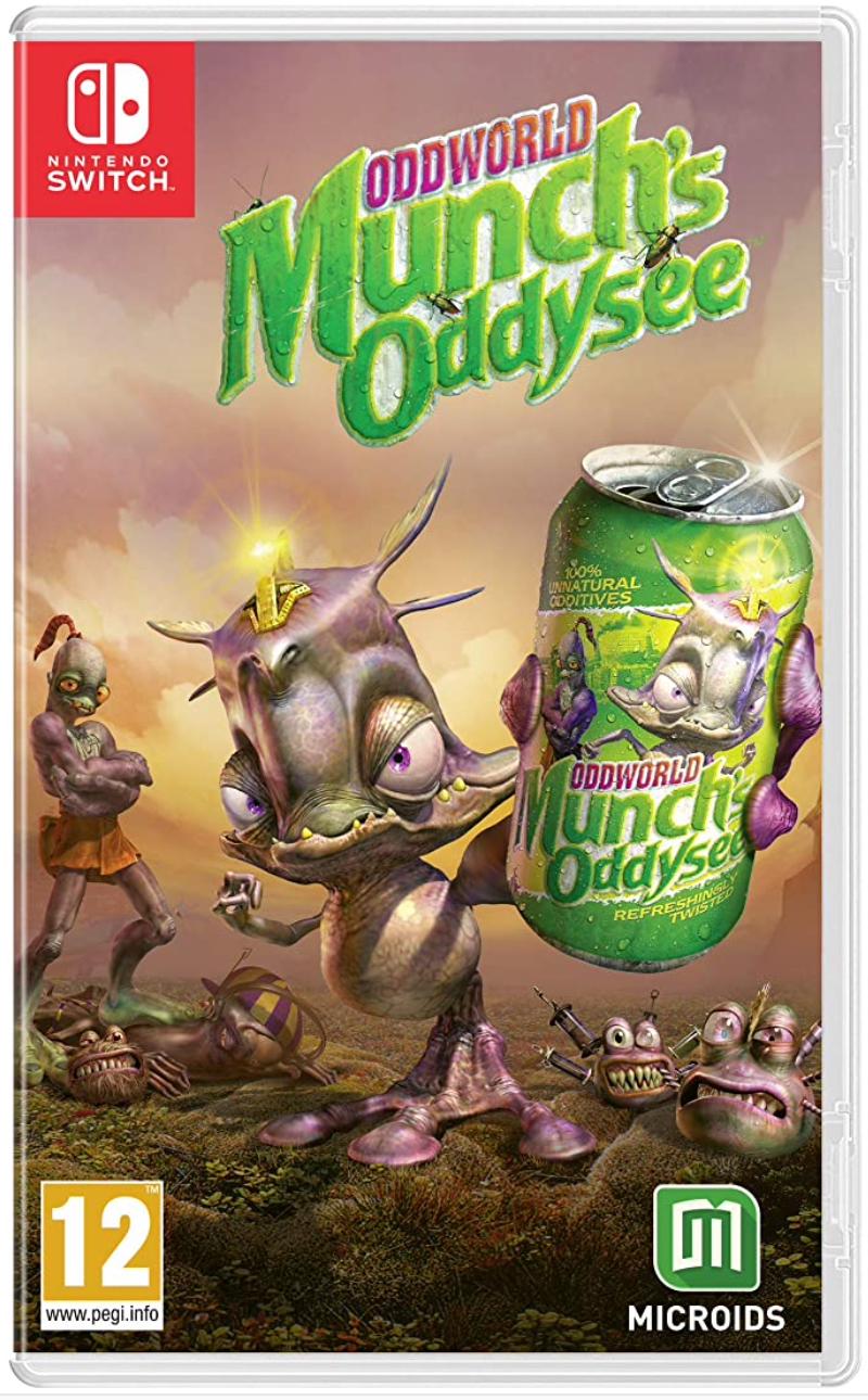 Oddworld: Munch's Oddysee - PAL Nintendo Switch [Import]