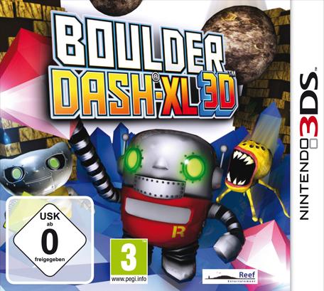 Boulder Dash-XL 3D - PAL Nintendo 3DS [Import]