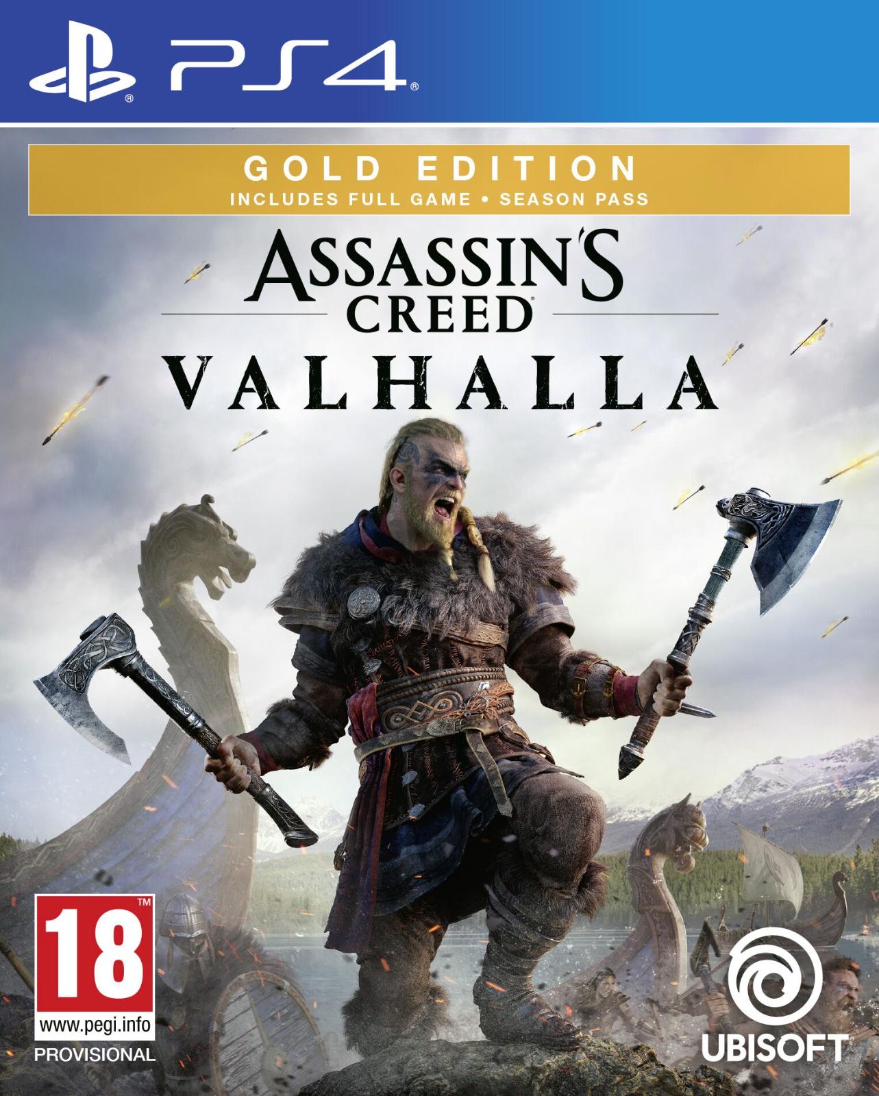 Assassin's Creed Valhalla [Gold Edition] - PAL Playstation 4 [Import]