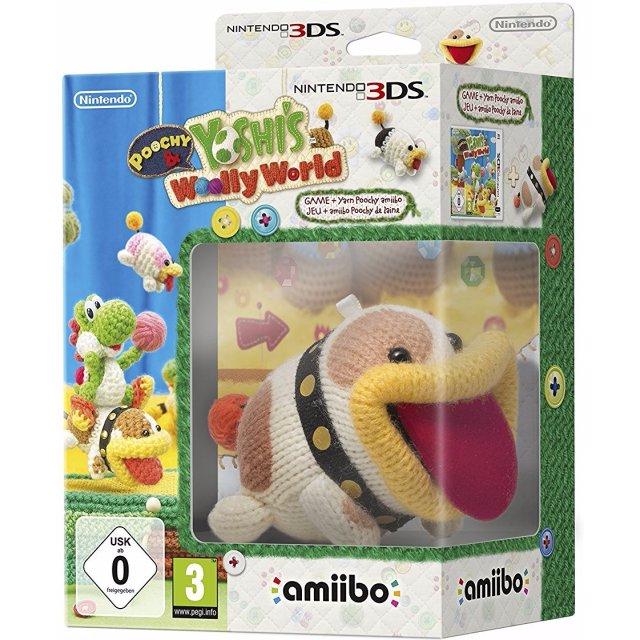 Poochy & Yoshi's Woolly World [amiibo Bundle] - PAL Nintendo 3DS [Import]