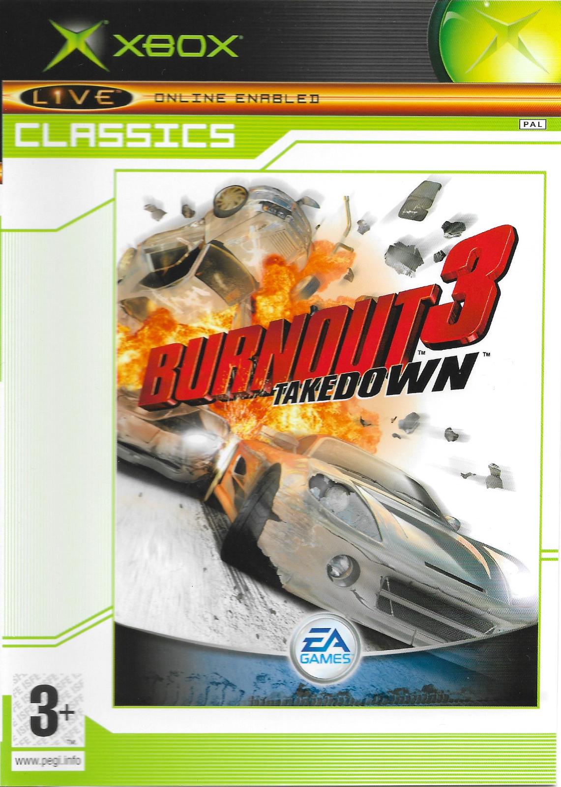 Burnout 3: Takedown [Classics] - PAL Xbox [Import]