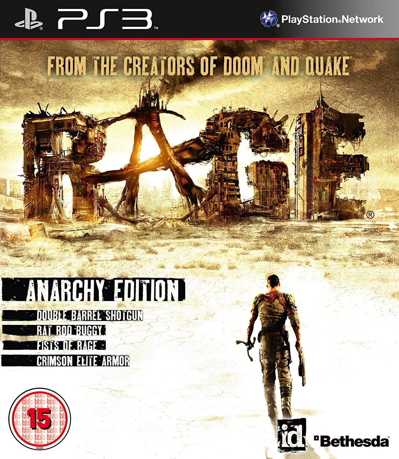 Rage [Anarchy Edition] - PAL Playstation 3 [Import]