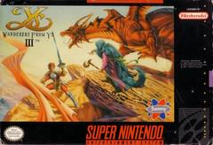 Ys III Wanderers from Ys - SNES