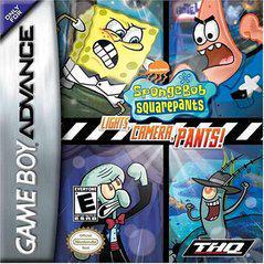 Spongebob Squarepants : Lights, Camera, Pants - Game Boy Advance