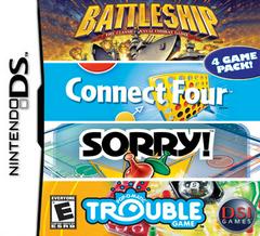 Battleship / Connect Four / Sorry! / Trouble  - Nintendo DS