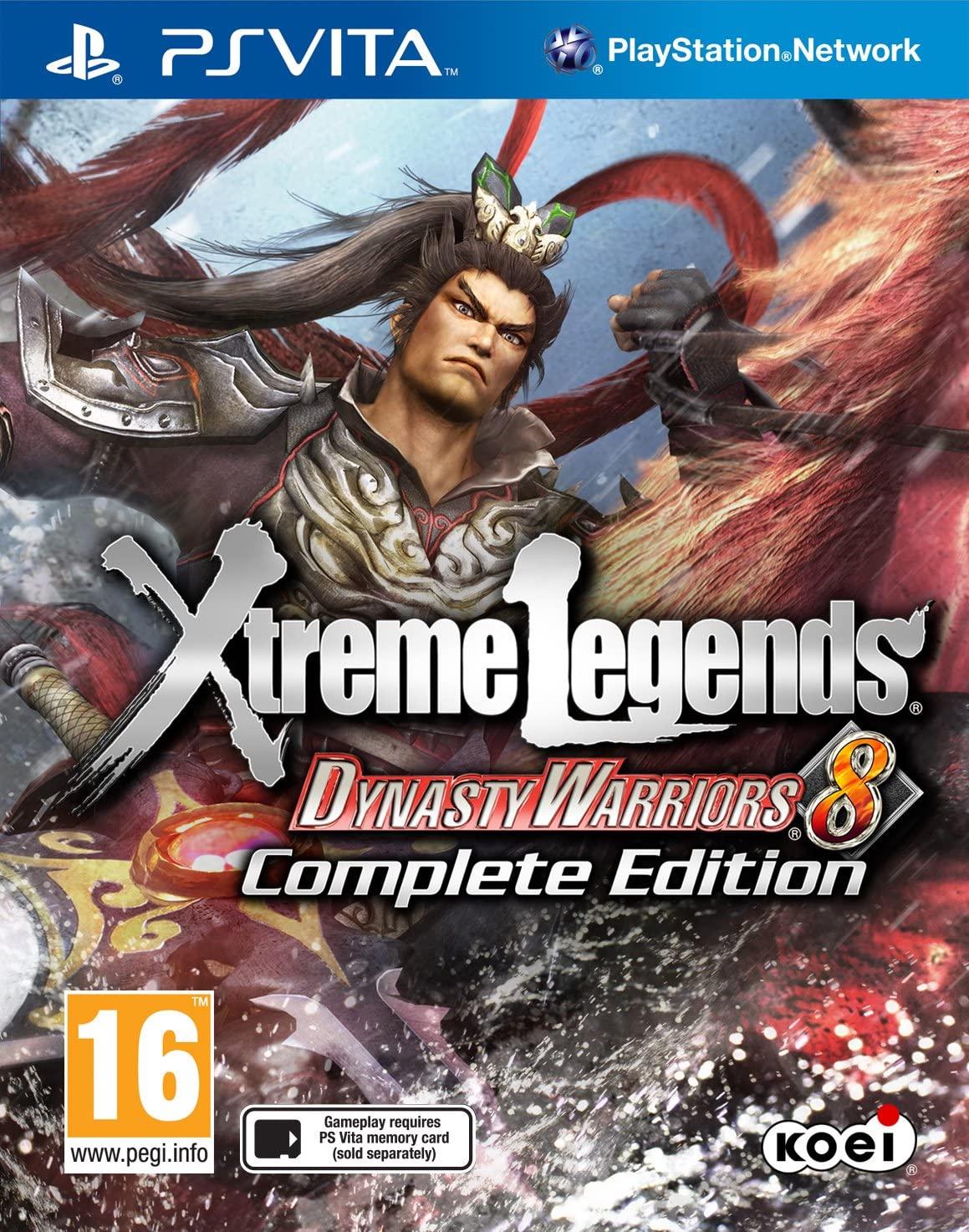 Dynasty Warriors 8: Xtreme Legends [Complete Edition] - PAL Playstation Vita [Import]