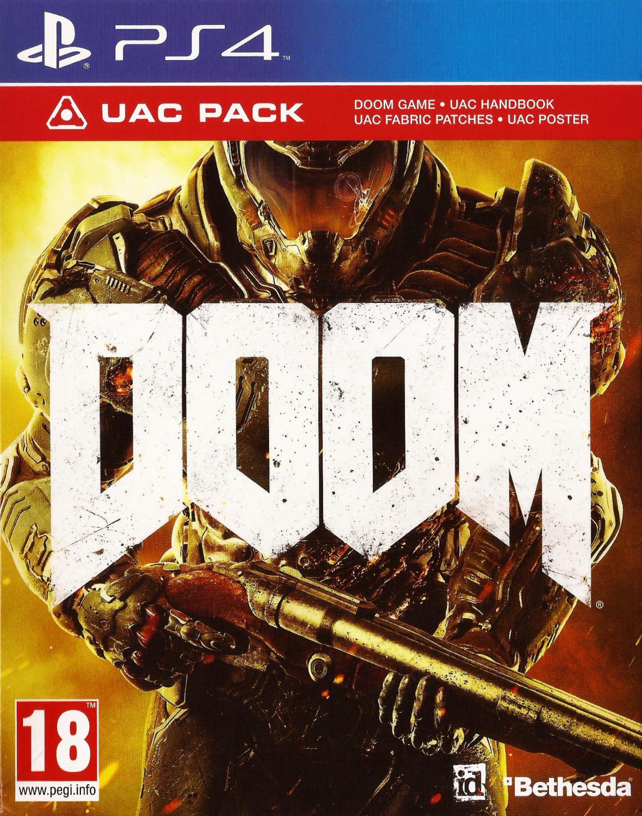 Doom [UAC Pack] - PAL Playstation 4 [Import]