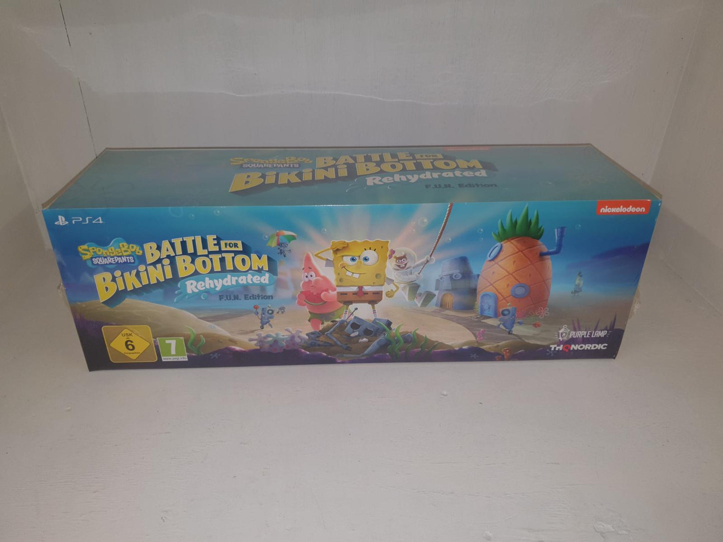 SpongeBob SquarePants Battle for Bikini Bottom Rehydrated [Fun Edition] - PAL Playstation 4 [Import]