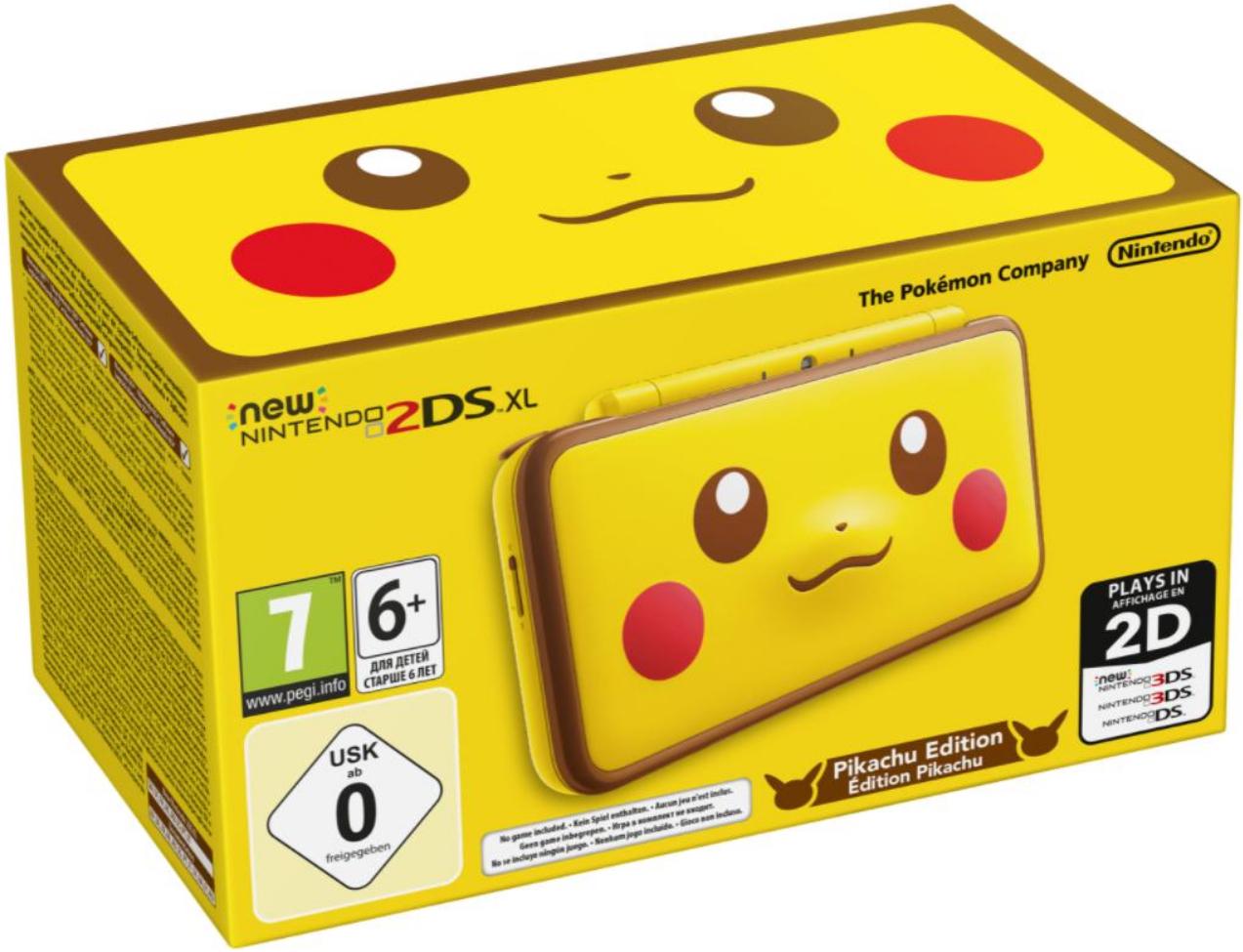 New Nintendo 2DS XL Pikachu Edition - PAL Console [Import]
