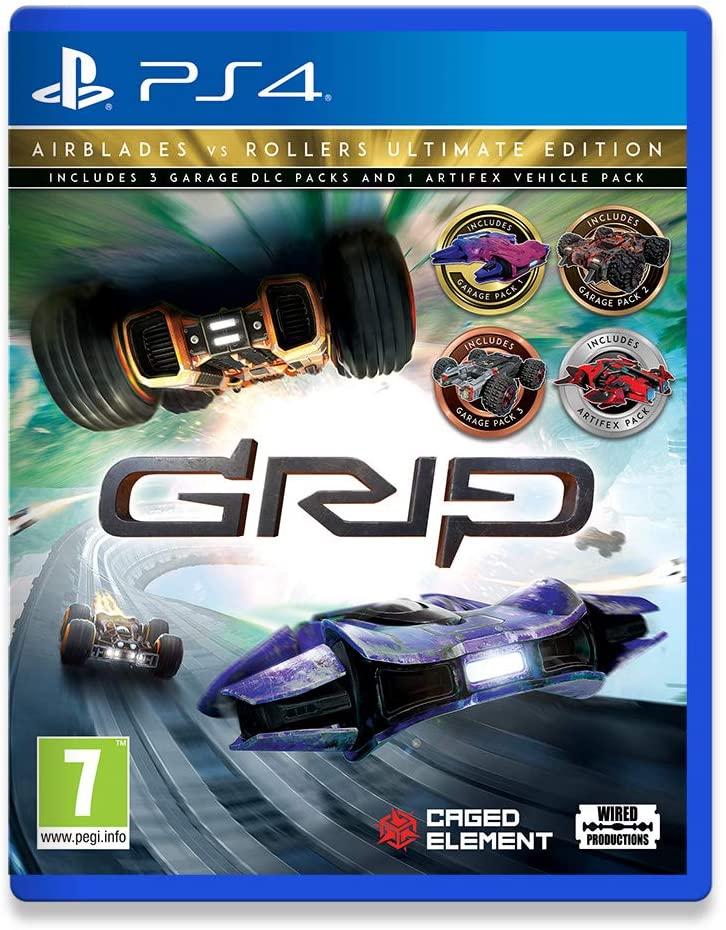 GRIP Combat Racing: Airblades vs Rollers - PAL Playstation 4 [Import]