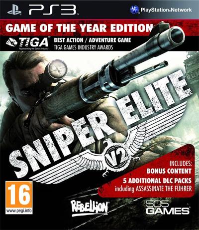 Sniper Elite V2 [Game Of The Year Edition] - PAL Playstation 3 [Import]