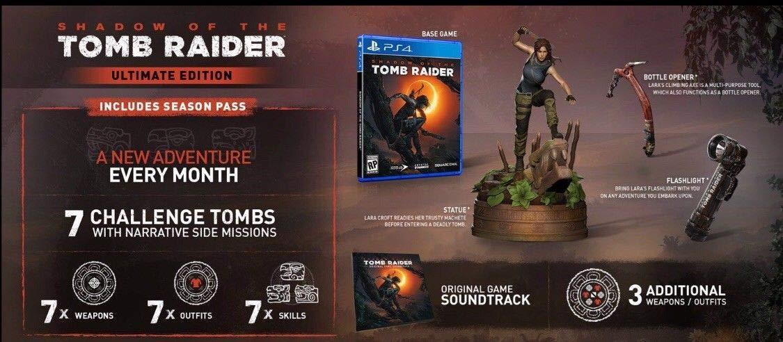 Shadow of The Tomb Raider [Ultimate Edition] - PlayStation 4