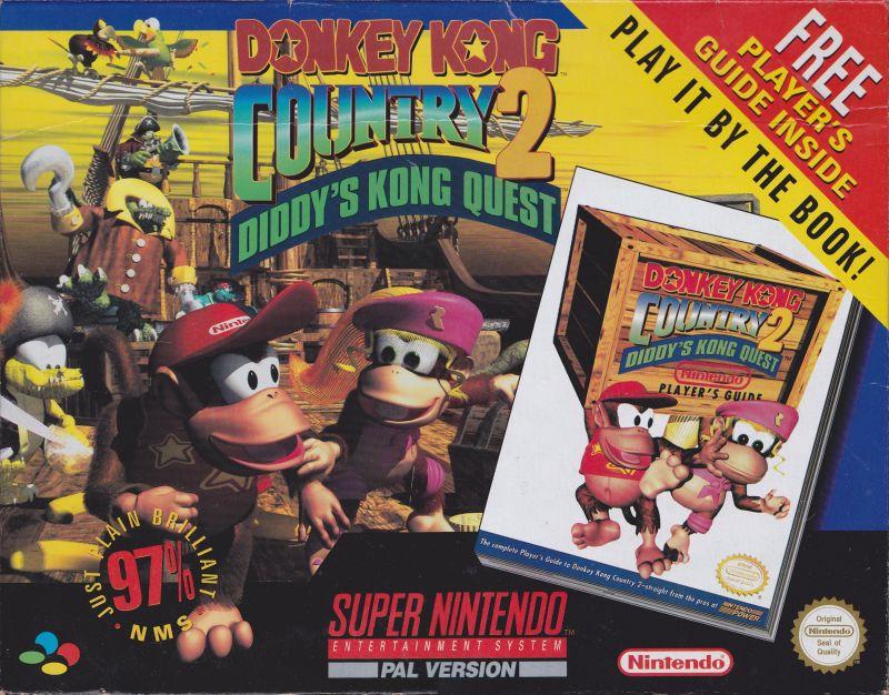 Donkey Kong Country 2 [Big Box] - PAL Super Nintendo [Import]