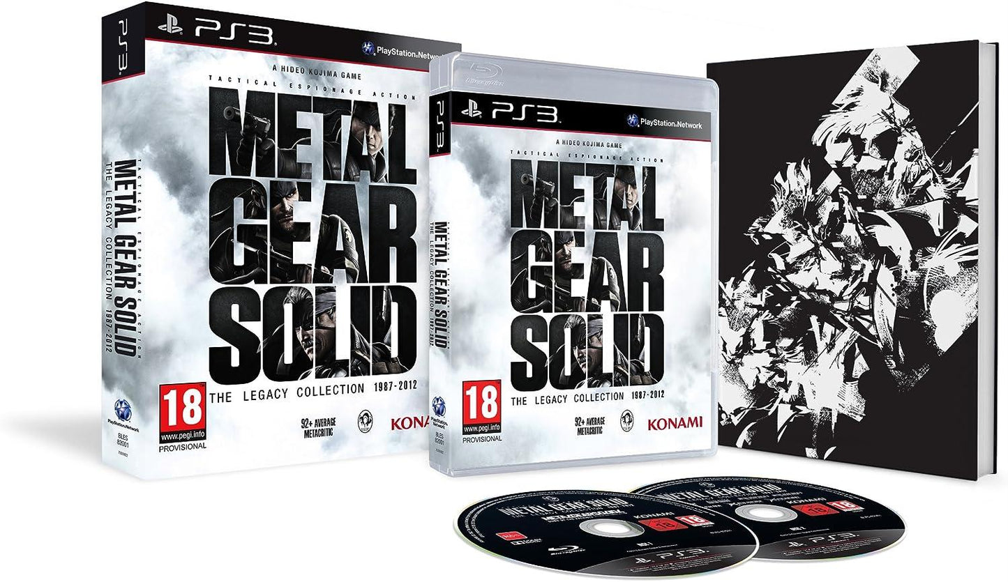Metal Gear Solid: The Legacy Collection [Artbook Bundle] - PAL Playstation 3