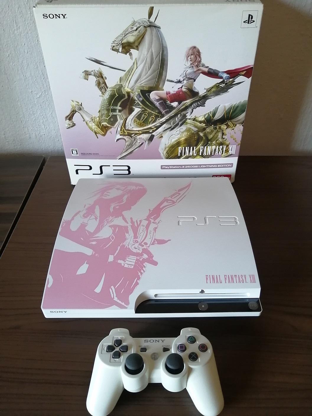 Sony PlayStation 3 Slim Console Final Fantasy XIII Lightning Bundle - JP Console [Import]