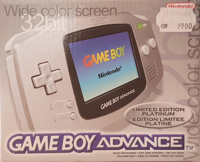 Game Boy Advance [Platinum] - PAL Console [Import]