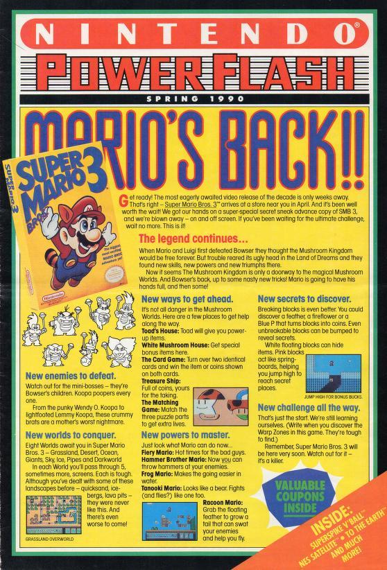 Nintendo Power Flash [Spring 1990] - Nintendo Power
