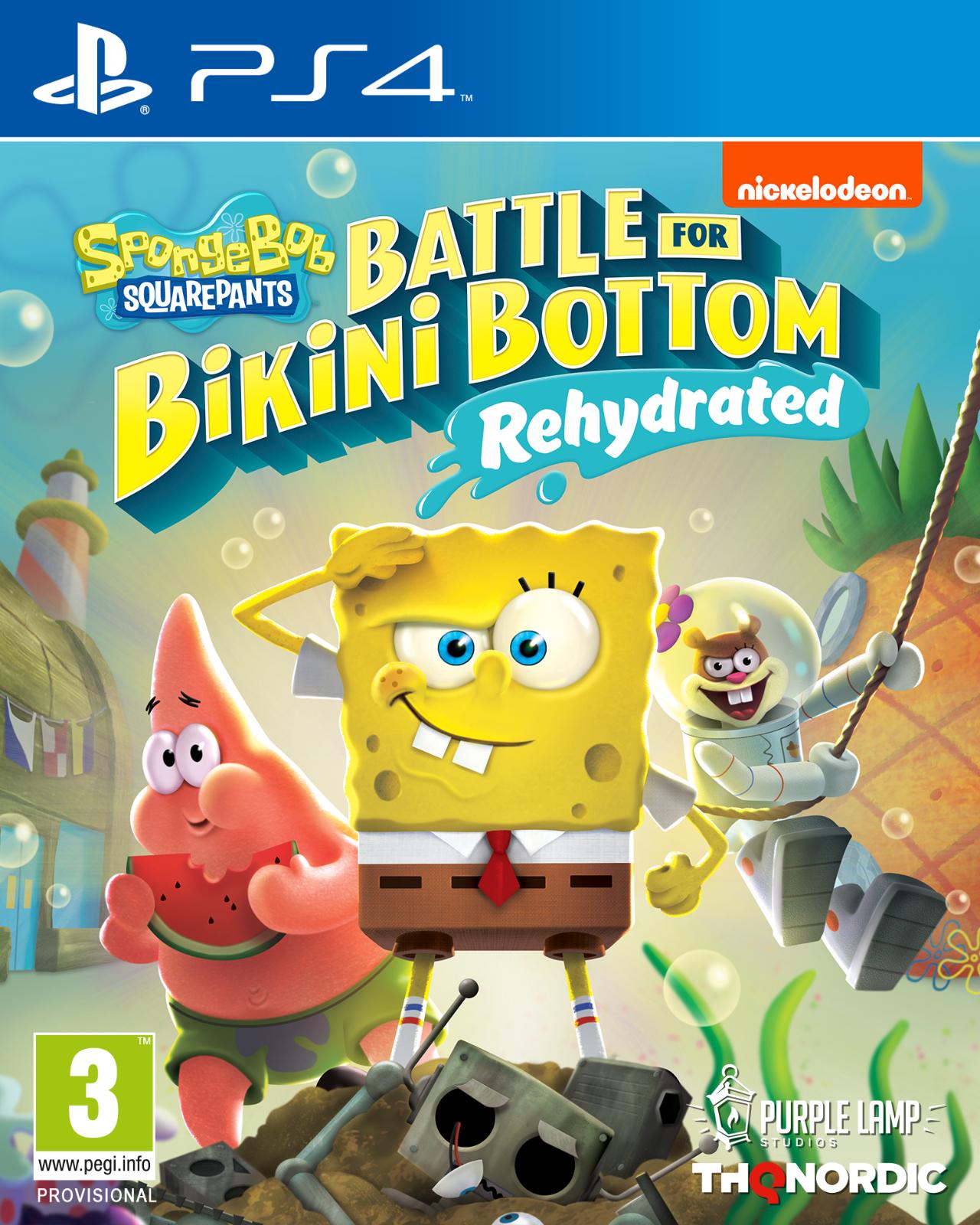 SpongeBob SquarePants Battle For Bikini Bottom Rehydrated - PAL Playstation 4 [Import]