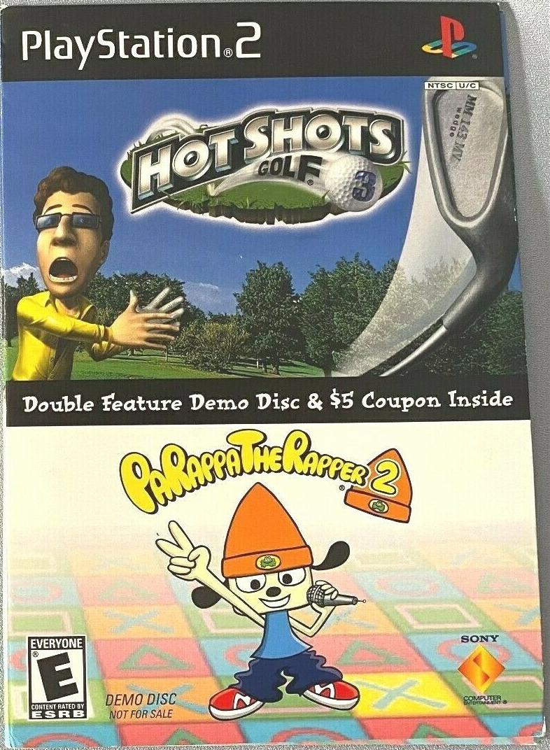 Hot Shots Golf 3 & Parappa the Rapper 2 Demo - PlayStation 2