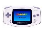 White Gameboy Advance System - Game Boy Advance