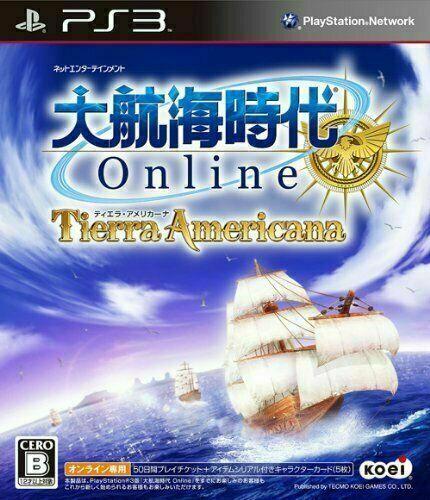 Daikoukai Jidai Online: Tierra Americana - JP Playstation 3 [Import]