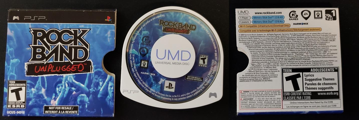 Rock Band Unplugged [Not For Resale] - PSP