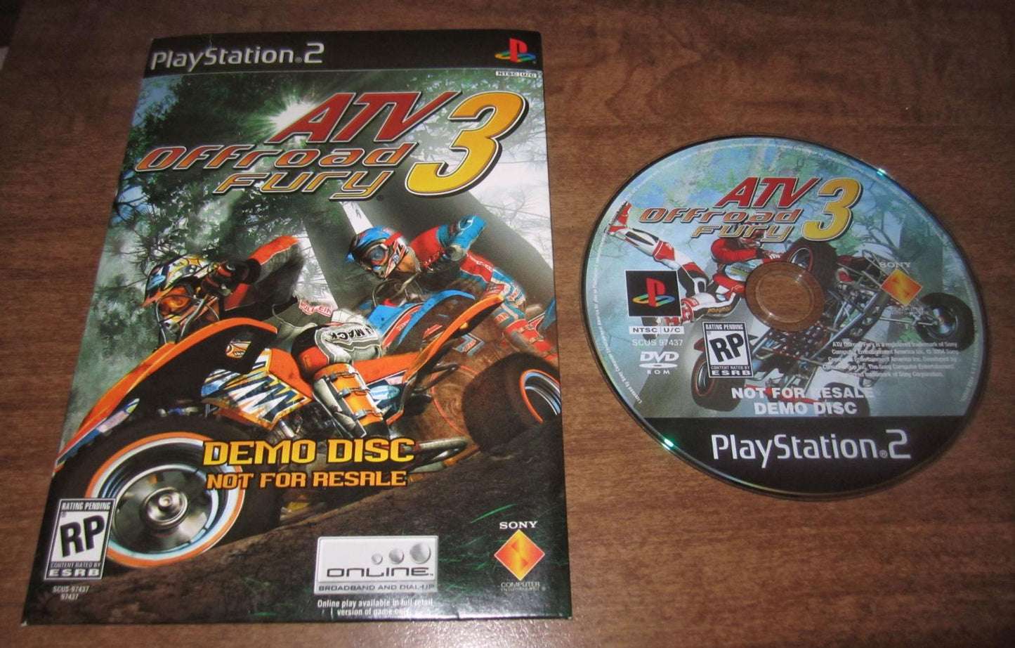 ATV Offroad Fury 3 Demo Disc - PlayStation 2