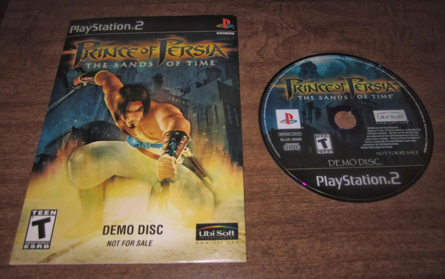 Price Of Persia Sands Of Time Demo Disc - PlayStation 2