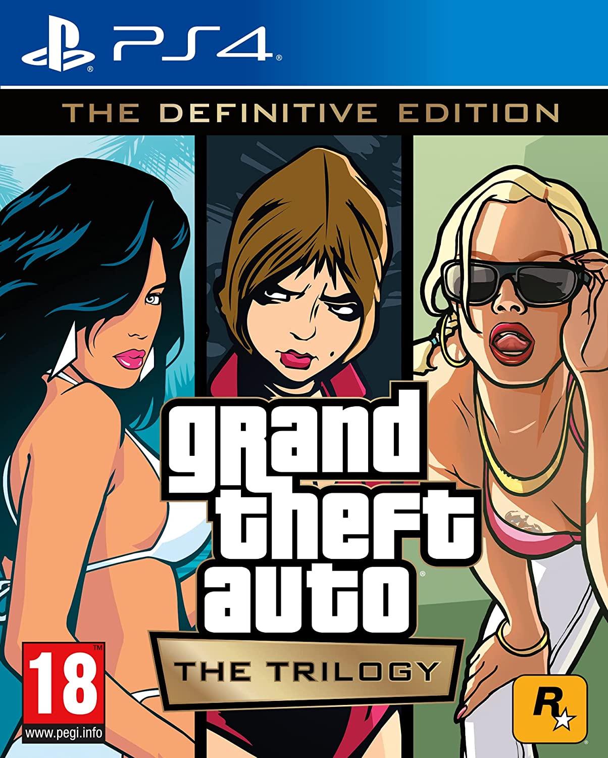 Grand Theft Auto: The Trilogy [Definitive Edition] - PAL Playstation 4 [Import]