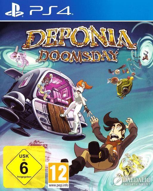 Deponia Doomsday - PAL Playstation 4 [Import]