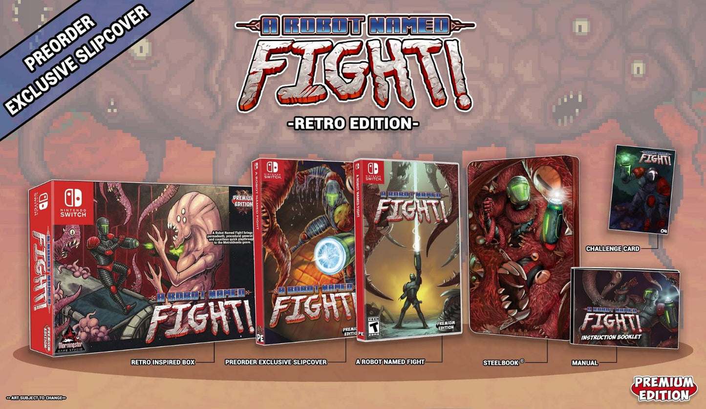 A Robot Named Fight [Retro Edition] - Nintendo Switch