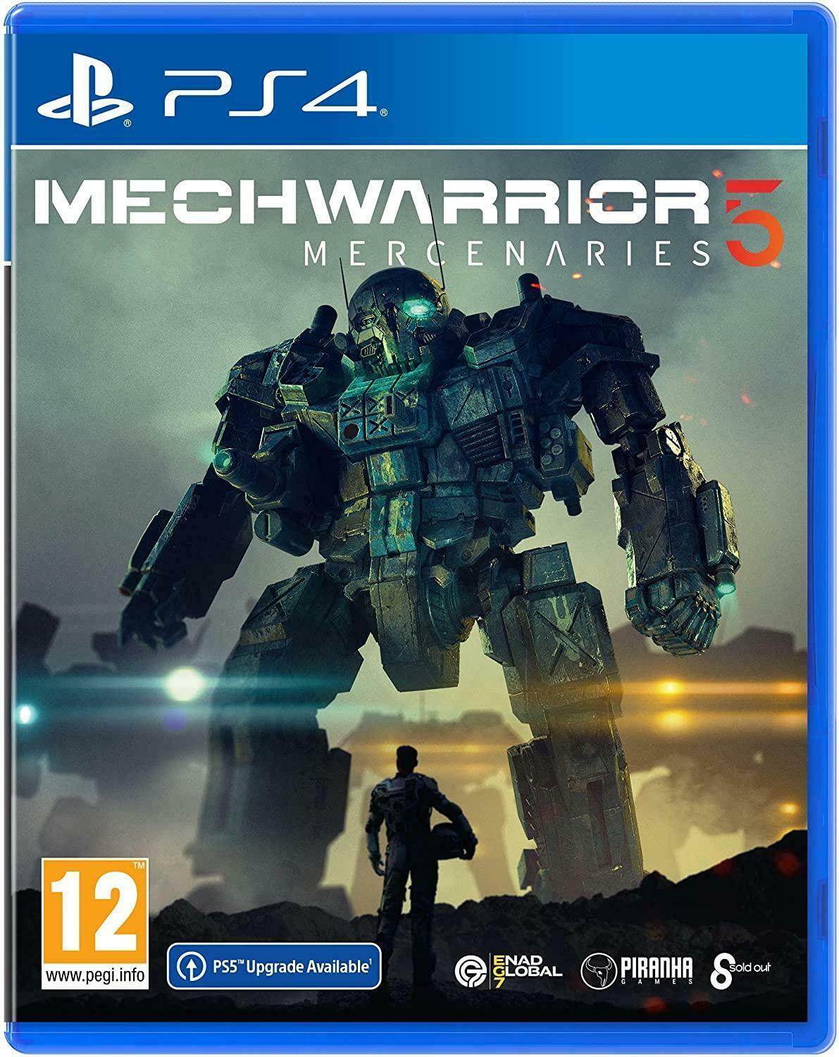 MechWarrior 5: Mercenaries - PAL Playstation 4 [Import]
