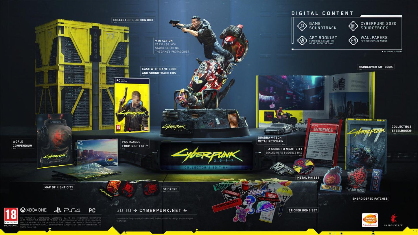 Cyberpunk 2077 [Collector's Edition] - PAL Playstation 4 [Import]