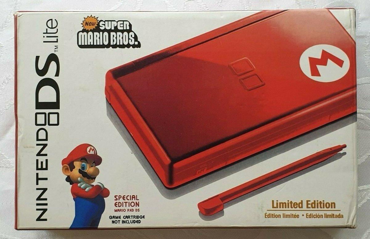 Nintendo DS Lite [Red Mario Limited Edition] - PAL Console [Import]