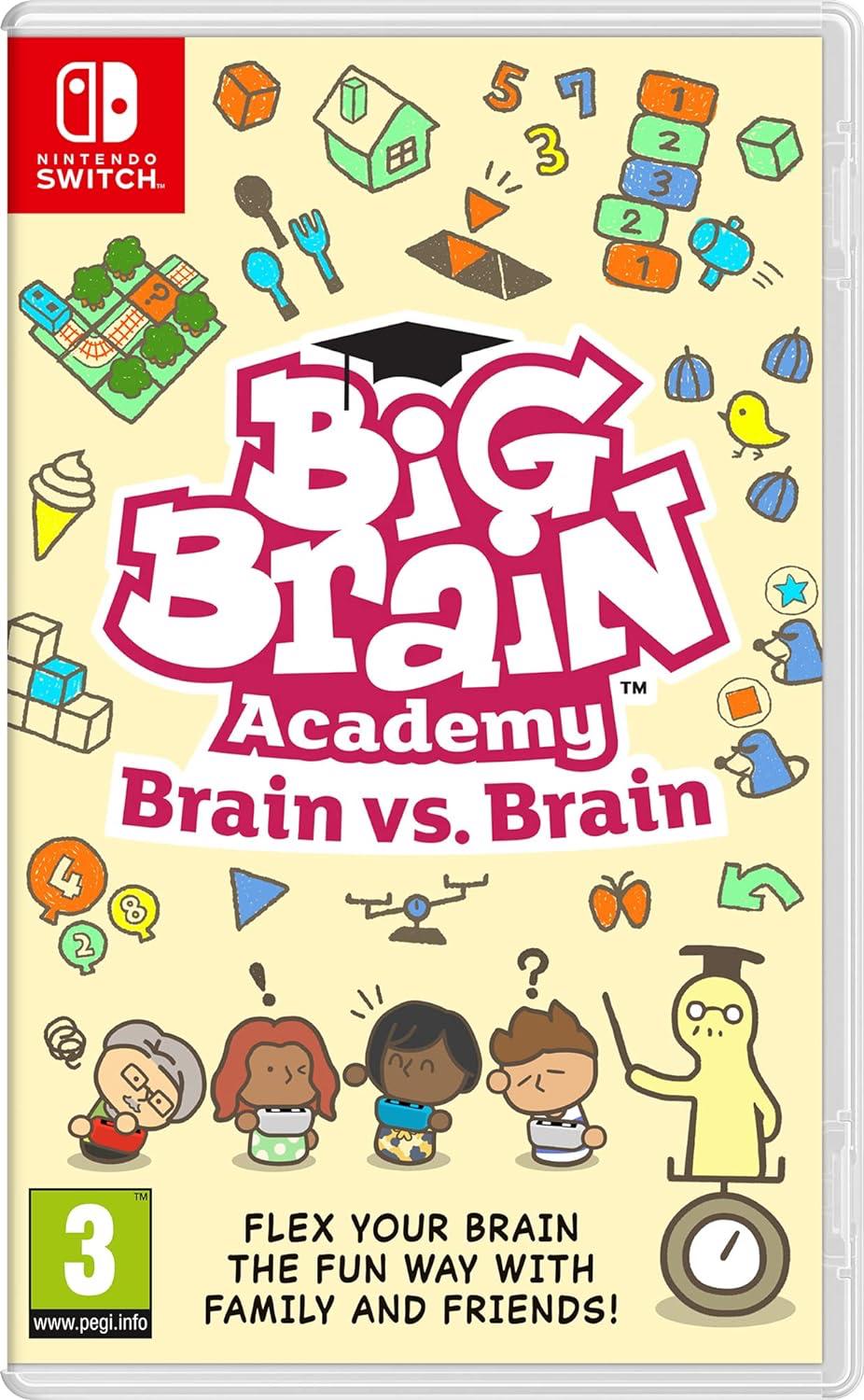 Big Brain Academy: Brain vs. Brain - PAL Nintendo Switch [Import]