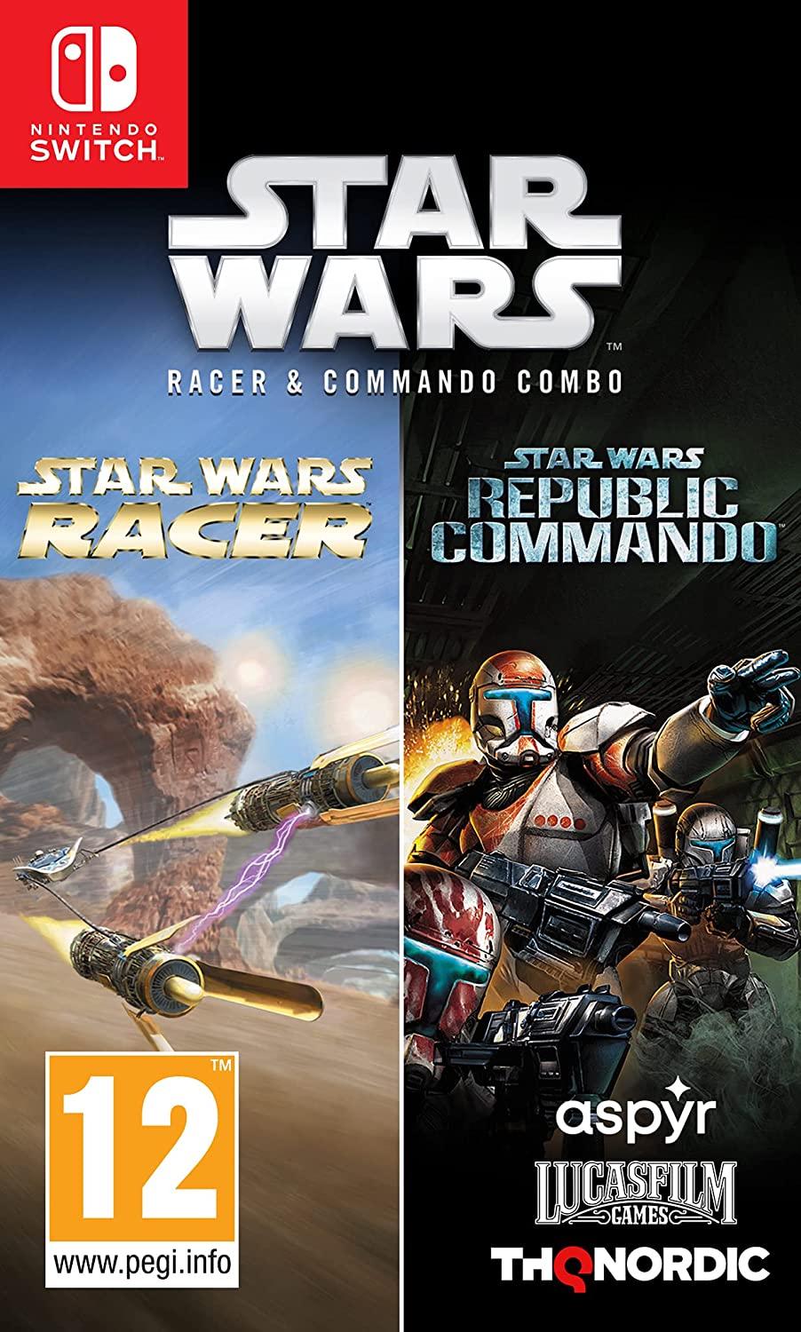 Star Wars Racer & Commando Combo - PAL Nintendo Switch [Import]