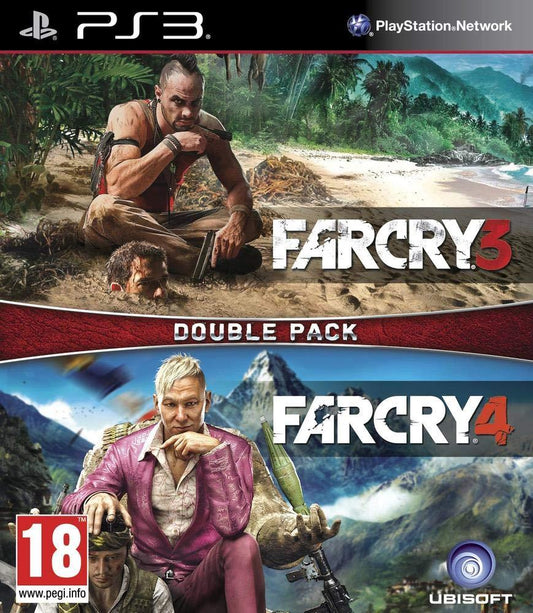 Far Cry 3 + Far Cry 4 Double Pack - PAL Playstation 3 [Import]