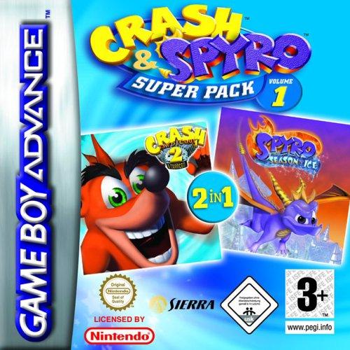 Crash & Spyro Super Pack Volume 1 - PAL Game Boy Advance [Import]