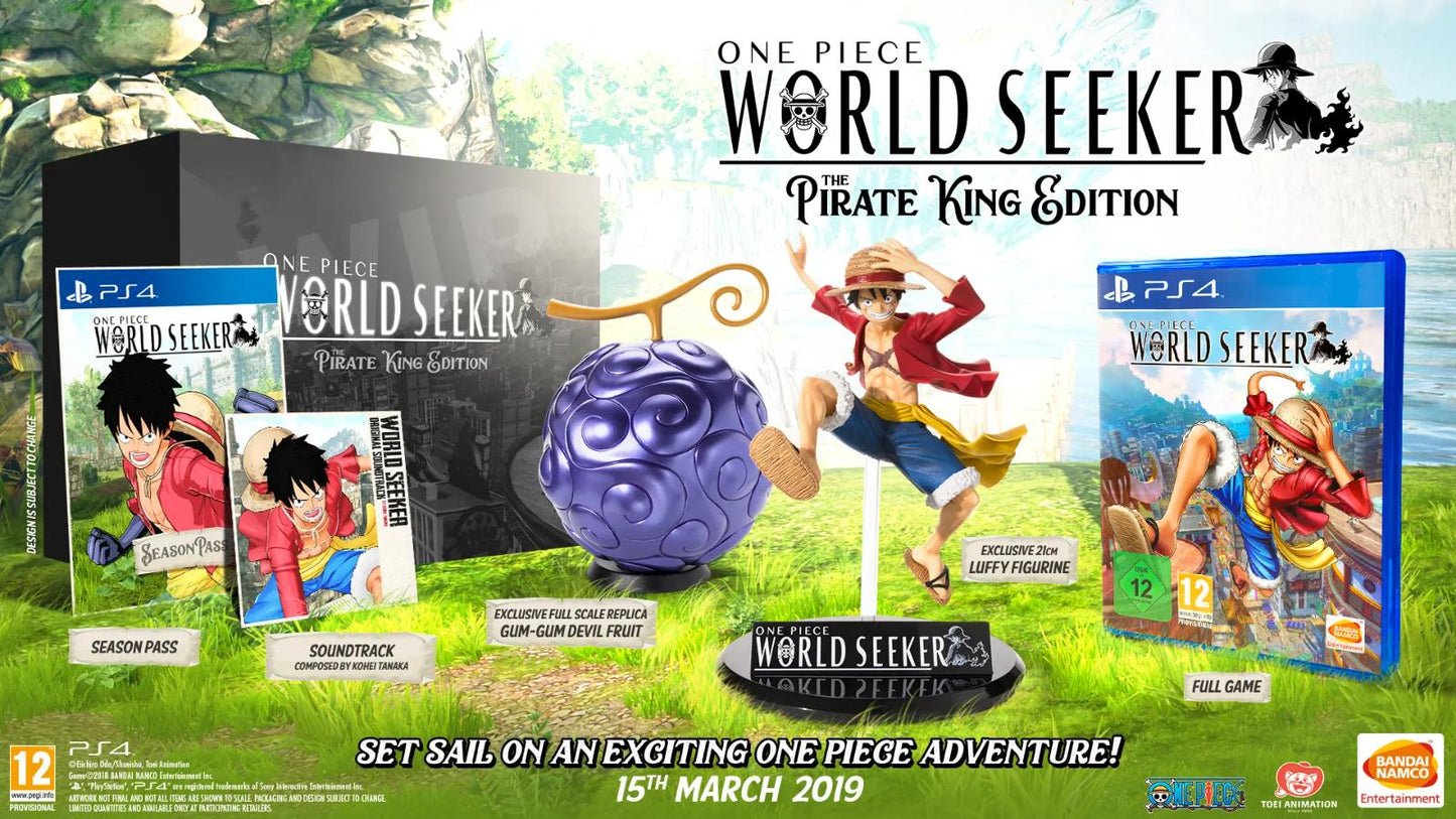 One Piece: World Seeker [Pirate King Edition] - PAL Playstation 4 [Import]
