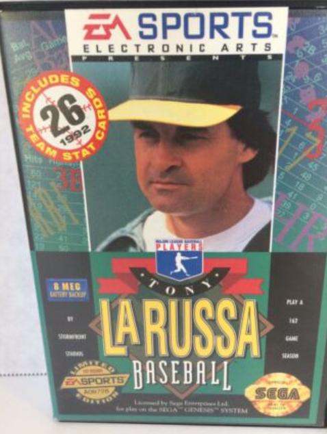 Tony La Russa Baseball [Limited Edition] - Sega Genesis