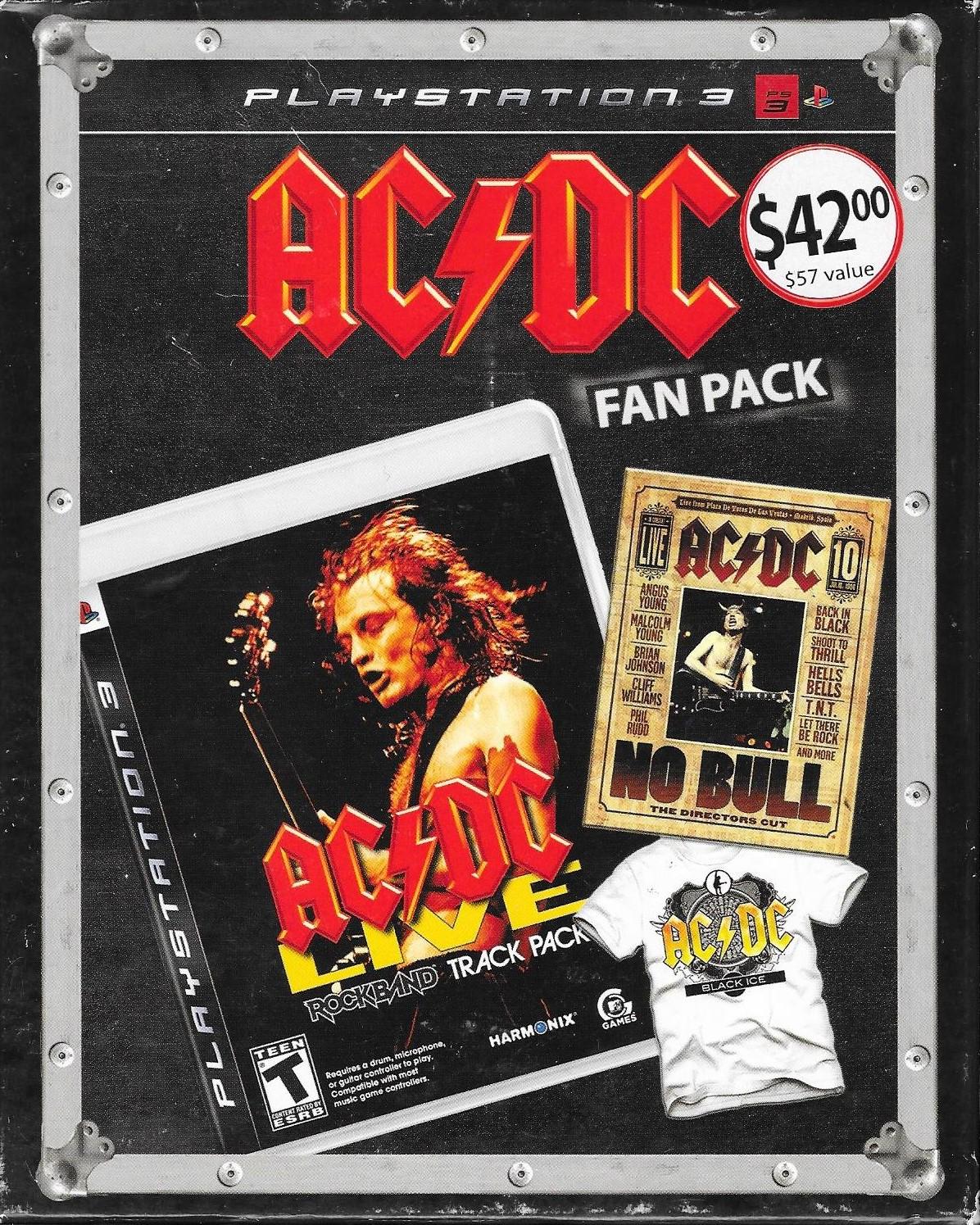 AC DC Live Rock Band Track Pack [Fan Pack] - PlayStation 3