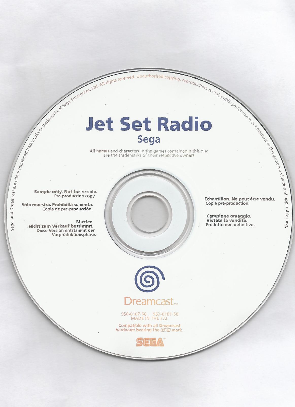 Jet Set Radio [White Label] - PAL Sega Dreamcast [Import]