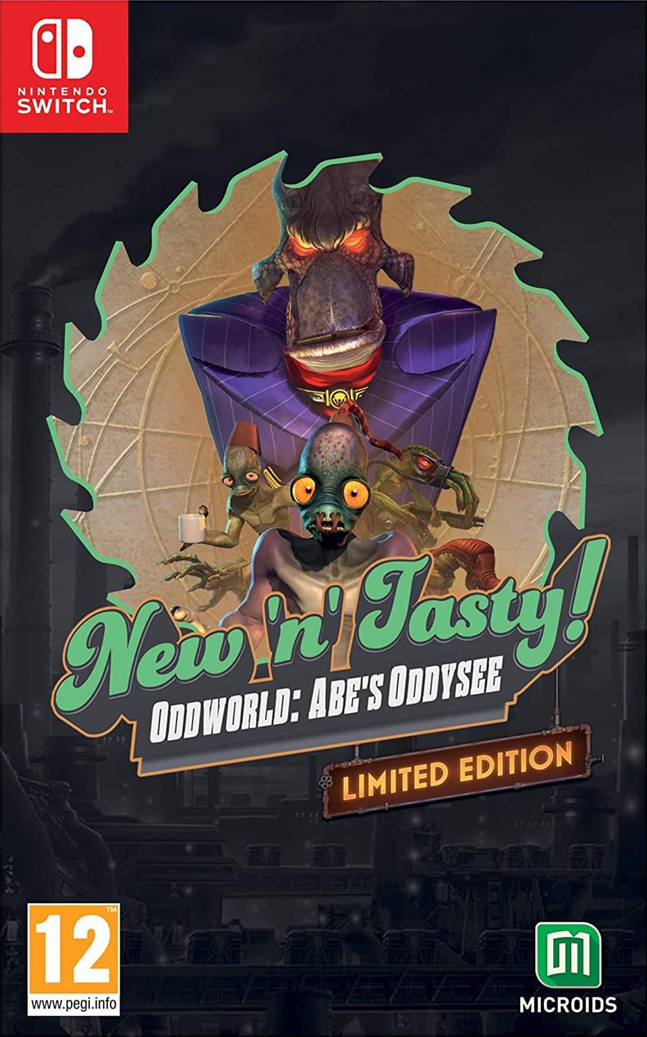 Oddworld New 'n Tasty [Limited Edition] - PAL Nintendo Switch [Import]
