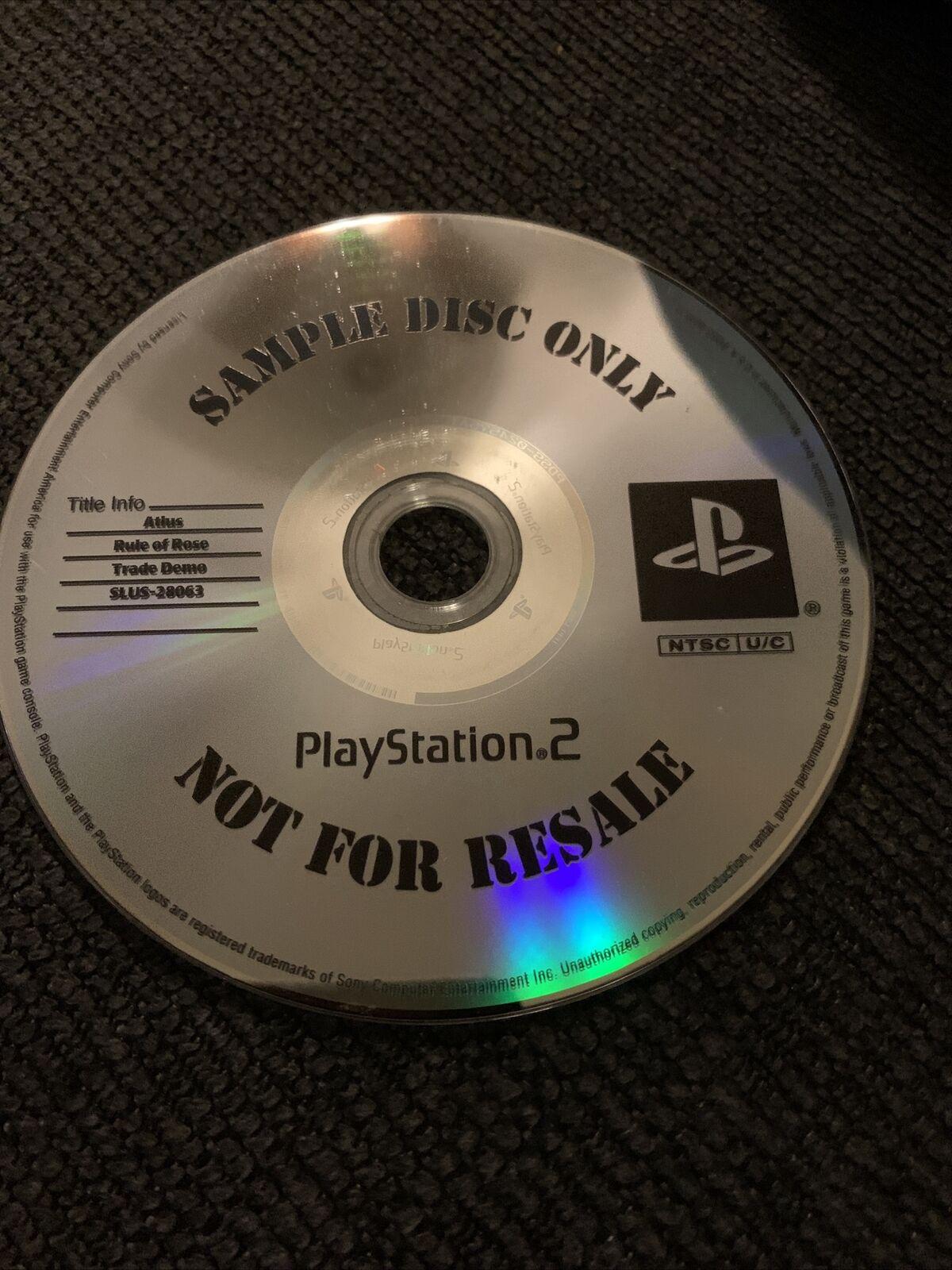 Rule of Rose [Trade Demo] - PlayStation 2